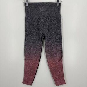 PINK‎ Victoria's Secret Leggings Women's S Gradient Multicolor Cool & Comfy Logo